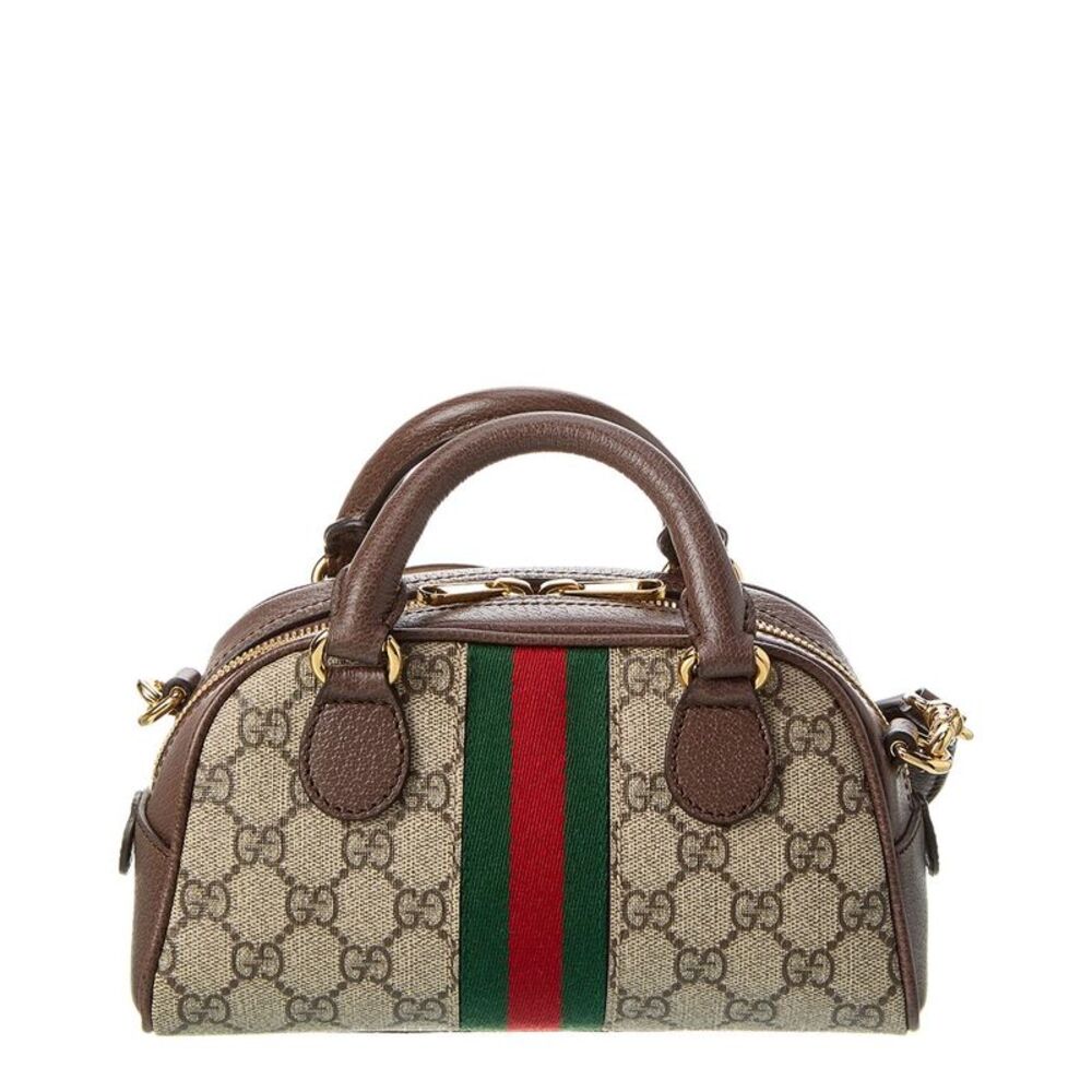 Gucci Ophidia Mini GG Supreme Canvas & Leather Shoulder Bag - Picture 2 of 5